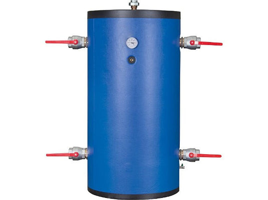 Kaltwasser-Pufferspeicher 1000l Stahl S 235Jr 30mm Isolierung